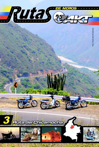Ruta Turistica del Chicamocha Revista De Motos