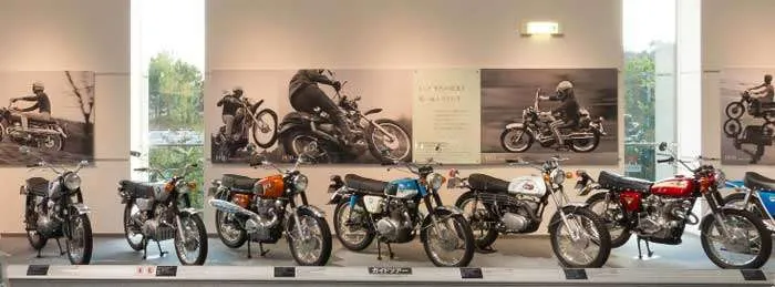 Motos del museo Honda