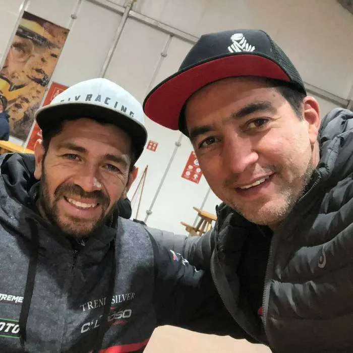 Giordano Pacheco y Nicolas Robledo Dakar 2022