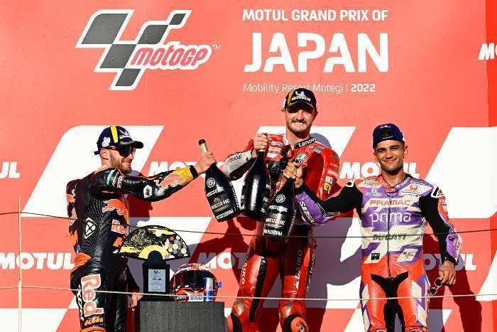 salió victorioso de Japón