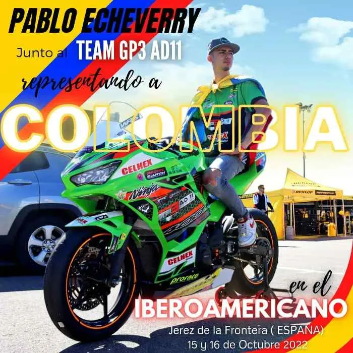 Pablo Echeverry nuestra figura en el Iberoamericano de Velocidad