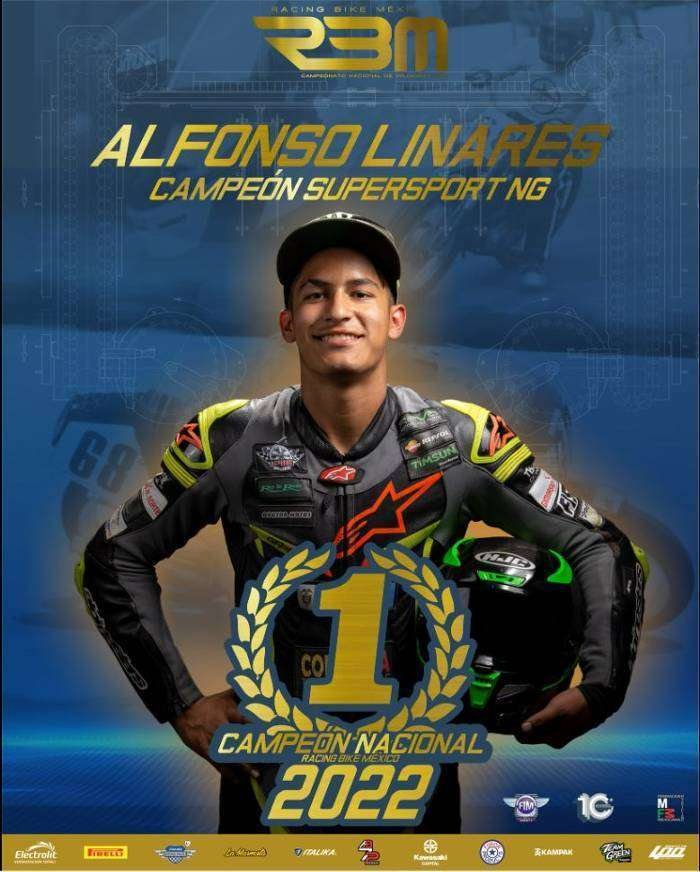 Linares Mexico 01 Alfonsito Linares campeón en México La Revista De Motos