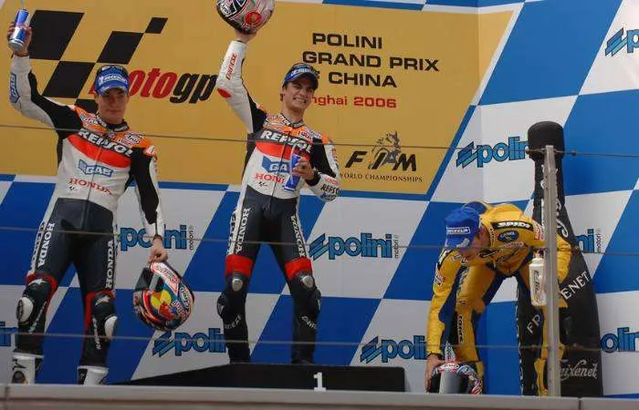 China con la mente en MotoGP