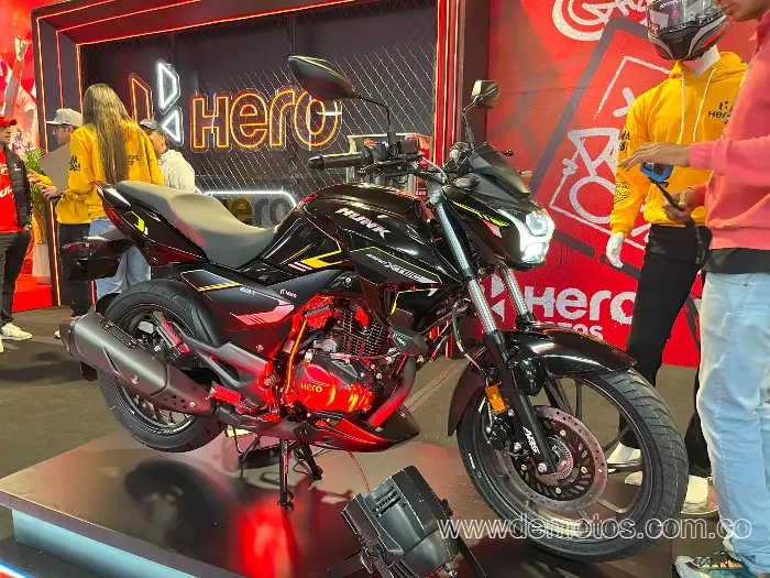 Hero Motos en el salón del automóvil, Hunk 150 XT